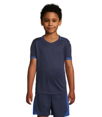 Camiseta niño deportiva contrastada personalizada